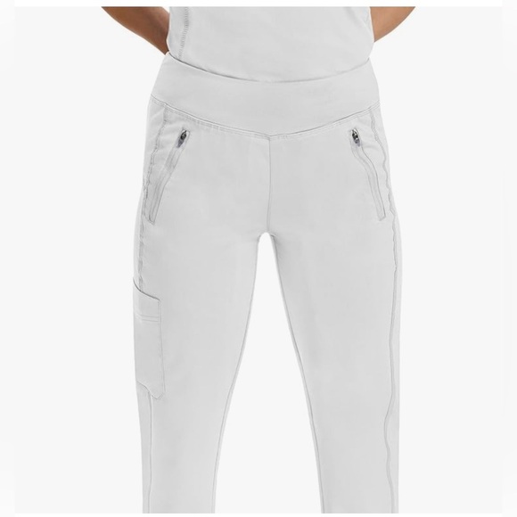 Healing Hands Jogger Scrubs for Women Six Pocket Tara Scrub Pant Sz XLT - Picture 2 of 14